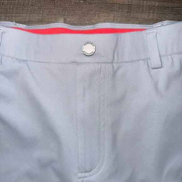 Redvanly Kent Trouser Pants Mens Golf Small Pull On Gray Stretch Athleisure - Picture 6 of 9